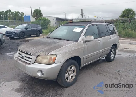 2006 Toyota Highlander z USA, uszkodzony, nr VIN JTEGD21A460137419